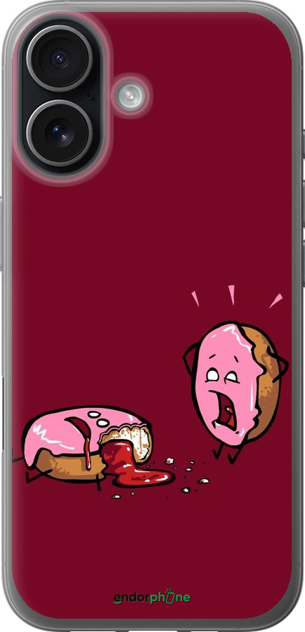 Силиконовый чехол Печенье для Apple iPhone 17 - 911u-4031 изображение 