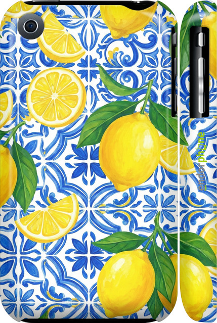 3D пластиковий матовий чехол Grocery Girl Italian Summer для Apple iPhone 3Gs - 6766m-34 изображение 