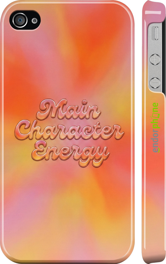 3D пластиковий глянцевий чехол Aura Gradient Main Character Energy Aesthetic Y2K для Apple iPhone 4 - 6783c-15 изображение 