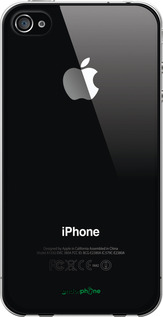 2D пластиковый чехол 'Прозрачный' для iPhone 4 изображение 16