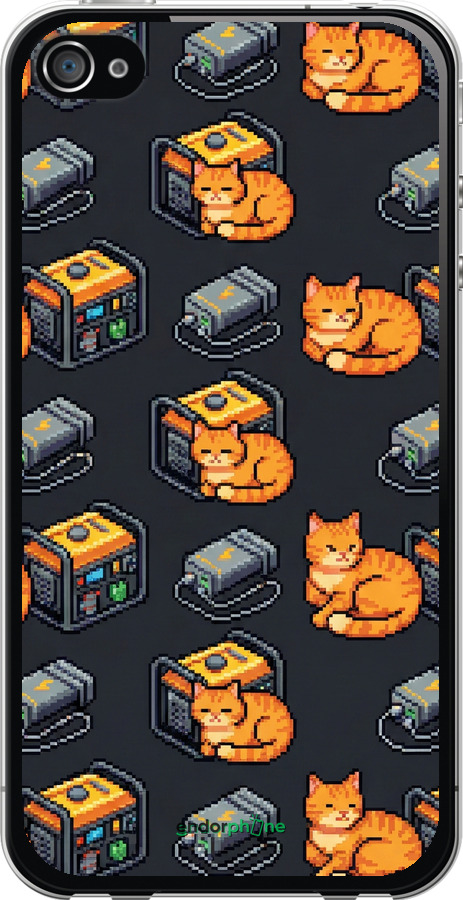 2D пластиковий чехол Autonomous Zone для Apple iPhone 4 - 6771t-15 изображение 