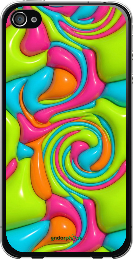 2D пластиковый чехол Y2K Jelly Dream для Apple iPhone 4 - 6780t-15 изображение 