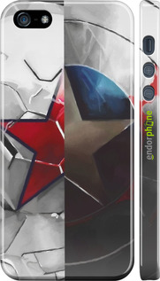 3D пластиковий глянцевий чехол № 5392 для Apple iPhone 5 - 5392c-18 изображение 