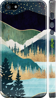 3D пластиковий глянцевий чехол № 5429 для Apple iPhone 5 - 5429c-18 изображение 