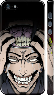 3D пластиковый матовый чехол Магическая Битва Kenjaku для Apple iPhone 5 - 6151m-18 изображение 