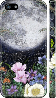3D пластиковий матовий чехол Північ у саду II для Apple iPhone 5s - 6424m-21 изображение 