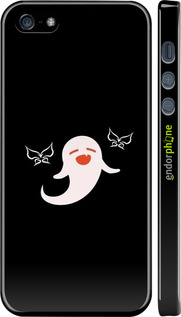 3D пластиковий матовий чехол Genshin Impact Ху Тао Мистецтво духу-примари для Apple iPhone SE - 6534m-214 изображение 