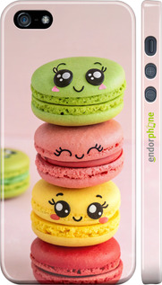 3D пластиковий матовий чехол Печиво для Apple iPhone 5s - 6693m-21 изображение 