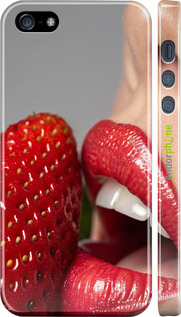 3D пластиковый матовый чехол Наслаждение для Apple iPhone 5s - 6701m-21 изображение 