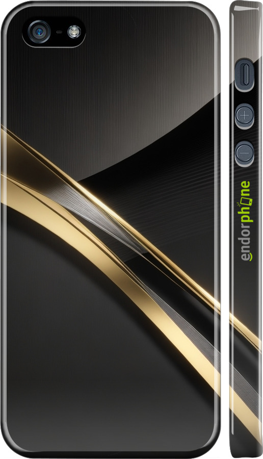 3D пластиковый глянцевый чехол Динамика для Apple iPhone 5s - 5836c-21 изображение 