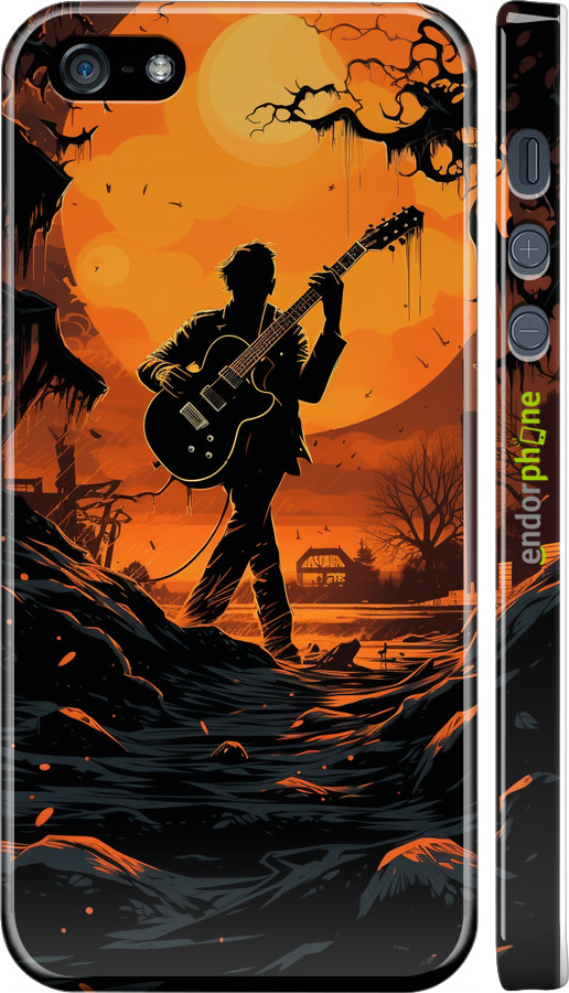 3D пластиковий глянцевий чехол Чохол для телефону для Apple iPhone 5 - 5958c-18 изображение 