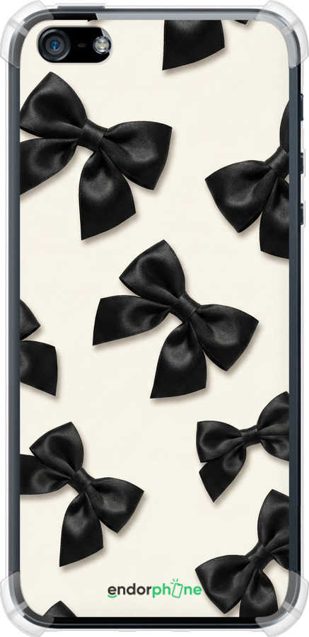 Силикон с усиленными углами чехол Dark Coquette для Apple iPhone SE - 6765sp-214 изображение 