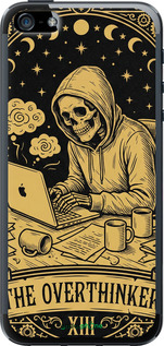 2D пластиковый чехол 'The Overthinker' для iPhone SE изображение 1