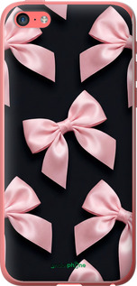 2D пластиковый чехол 'Coquette Ribbons Dark Coquette' для iPhone 5c изображение 2