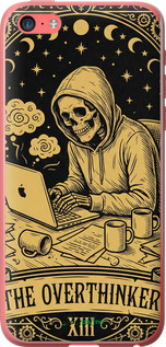 2D пластиковый чехол 'The Overthinker' для iPhone 5c изображение 1