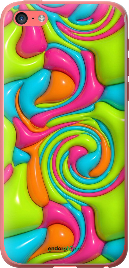 2D пластиковый чехол Y2K Jelly Dream для Apple iPhone 5c - 6780t-23 изображение 