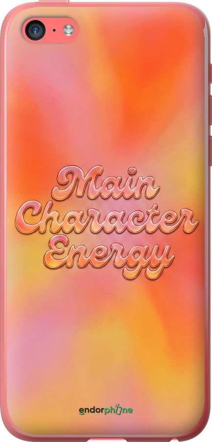 2D пластиковый чехол Aura Gradient Main Character Energy Aesthetic Y2K для Apple iPhone 5c - 6783t-23 изображение 