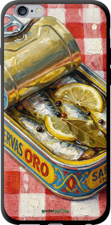 TPU чехол Vintage Sardine Tin Phone для Apple iPhone 6s Plus - 6772b-91 изображение 