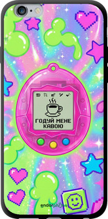 TPU чехол Y2K Aesthetic Retro Pet: Годуй мене кавою для Apple iPhone 6s Plus - 6784b-91 изображение 