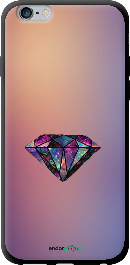 TPU чехол Діамант для Apple iPhone 6 Plus - 4352b-48 изображение 