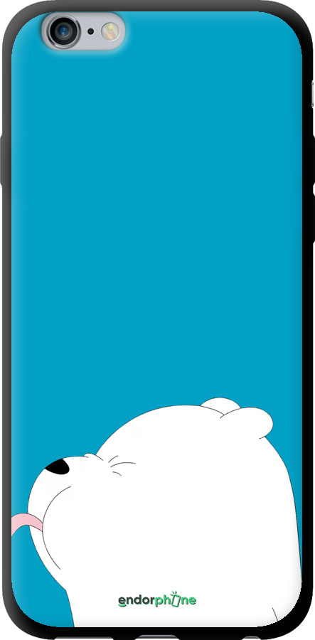 TPU чехол Ведмедик 1 для Apple iPhone 6 Plus - 4358b-48 изображение 