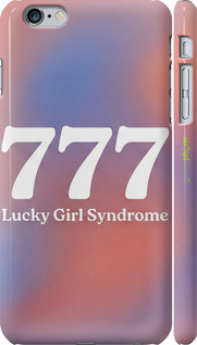 3D пластиковый глянцевый чехол 'Aesthetic Aura Gradient 777 Lucky Energy' для iPhone 6 Plus изображение 6