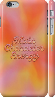 3D пластиковый глянцевый чехол Aura Gradient Main Character Energy Aesthetic Y2K для Apple iPhone 6s Plus - 6783c-91 изображение 