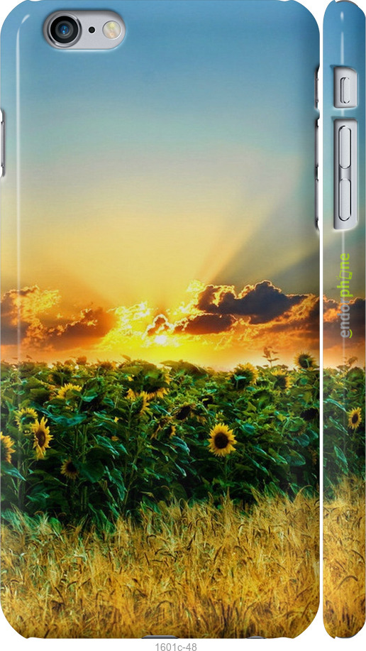 

3D пластиковий матовий чохол "Україна" для iPhone 6 Plus
