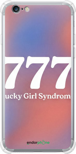 Силіконовий протиударний с посиленими кутами чохол 'Aesthetic Aura Gradient 777 Lucky Energy' для iPhone 6s Plus зображення 6