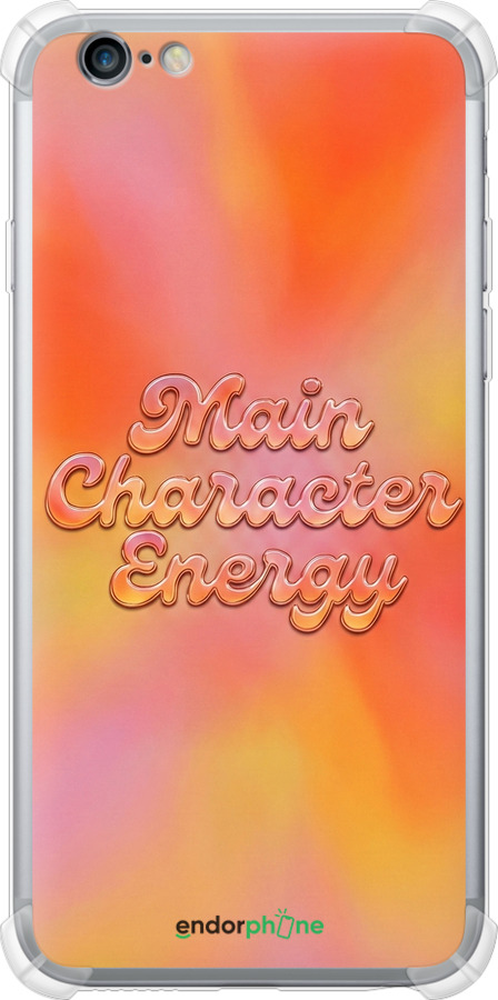 Силикон с усиленными углами чехол Aura Gradient Main Character Energy Aesthetic Y2K для Apple iPhone 6s Plus - 6783sp-91 изображение 