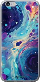 2D пластиковый чехол Арт акварель для Apple iPhone 6s Plus - 6329t-91 изображение 