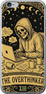2D пластиковый чехол 'The Overthinker' для iPhone 6s Plus изображение 4