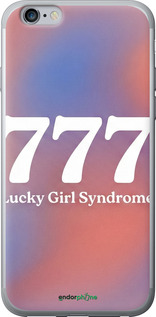 2D пластиковый чехол 'Aesthetic Aura Gradient 777 Lucky Energy' для iPhone 6s Plus изображение 16