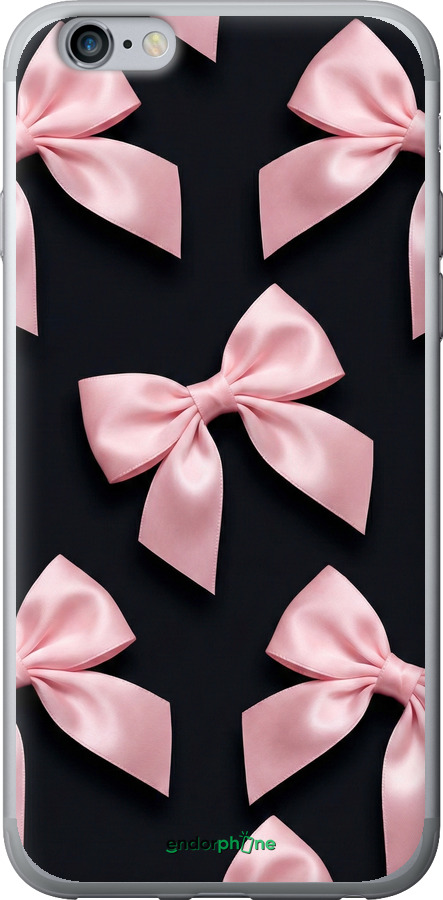 2D пластиковий чехол Coquette Ribbons Dark Coquette для Apple iPhone 6s Plus - 6767t-91 изображение 