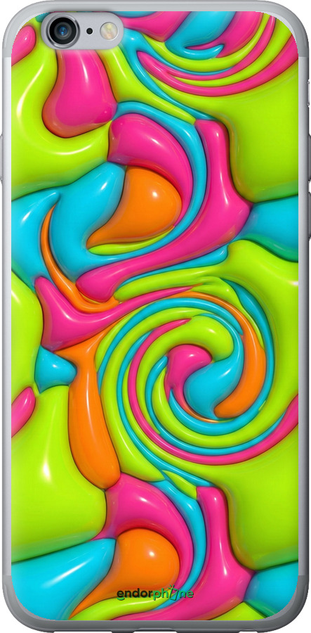 Силіконовий чехол Y2K Jelly Dream для Apple iPhone 6s Plus - 6780u-91 изображение 