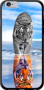 TPU чехол Тигр для Apple iPhone 6 - 6016b-45 изображение 