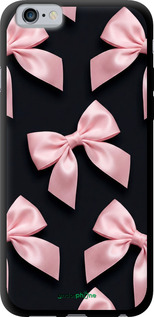 TPU чехол Coquette Ribbons Dark Coquette для Apple iPhone 6s - 6767b-90 изображение 