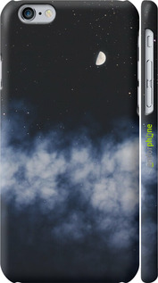 3D пластиковий матовий чехол Нічне небо для Apple iPhone 6 - 6450m-45 изображение 