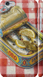 3D пластиковый матовый чехол 'Vintage Sardine Tin Phone' для iPhone 6s изображение 10