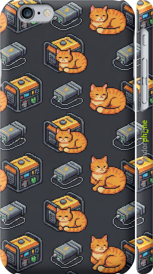 3D пластиковый матовый чехол Autonomous Zone для Apple iPhone 6s - 6771m-90 изображение 