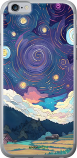 Силіконовий чехол Креативний арт для Apple iPhone 6s - 6322u-90 изображение 