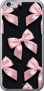 2D пластиковый чехол Coquette Ribbons Dark Coquette для Apple iPhone 6s - 6767t-90 изображение 