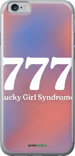 2D пластиковый чехол 'Aesthetic Aura Gradient 777 Lucky Energy' для iPhone 6s изображение 6