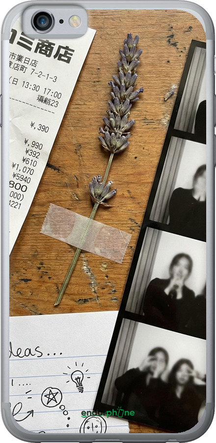 2D пластиковый чехол Aesthetic Scrapbook Collage для Apple iPhone 6s - 6773t-90 изображение 