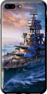 TPU чехол Військовий корабель, world of tanks, wargaming для Apple iPhone 8 Plus - 6461b-1032 изображение 