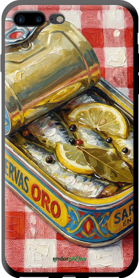 TPU чехол Vintage Sardine Tin Phone для Apple iPhone 7 Plus - 6772b-337 изображение 