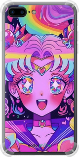 Силикон с усиленными углами чехол Сейлор Мун 3 для Apple iPhone 8 Plus - 6352sp-1032 изображение 