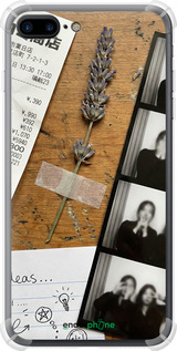 Силіконовий протиударний с посиленими кутами чехол Aesthetic Scrapbook Collage для Apple iPhone 7 Plus - 6773sp-337 изображение 