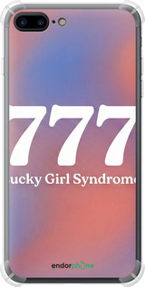 Силіконовий протиударний с посиленими кутами чохол 'Aesthetic Aura Gradient 777 Lucky Energy' для iPhone 7 Plus зображення 6