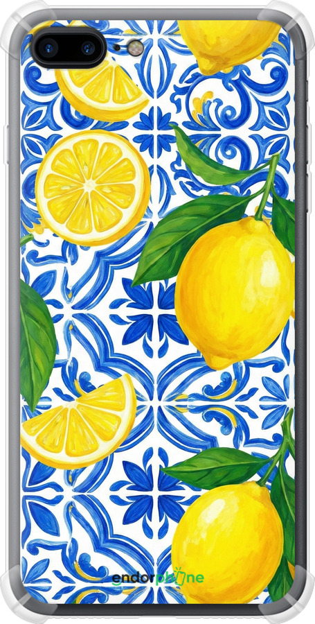 Силіконовий протиударний с посиленими кутами чехол Grocery Girl Italian Summer для Apple iPhone 8 Plus - 6766sp-1032 изображение 